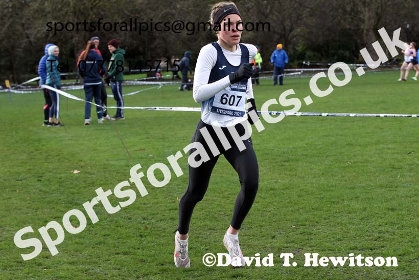 Womens under-17s and under-20s, European Cross Country Championships Trials, Sefton Park, Liverpool. Photo: David T. Hewitson/Sports for All Pics
